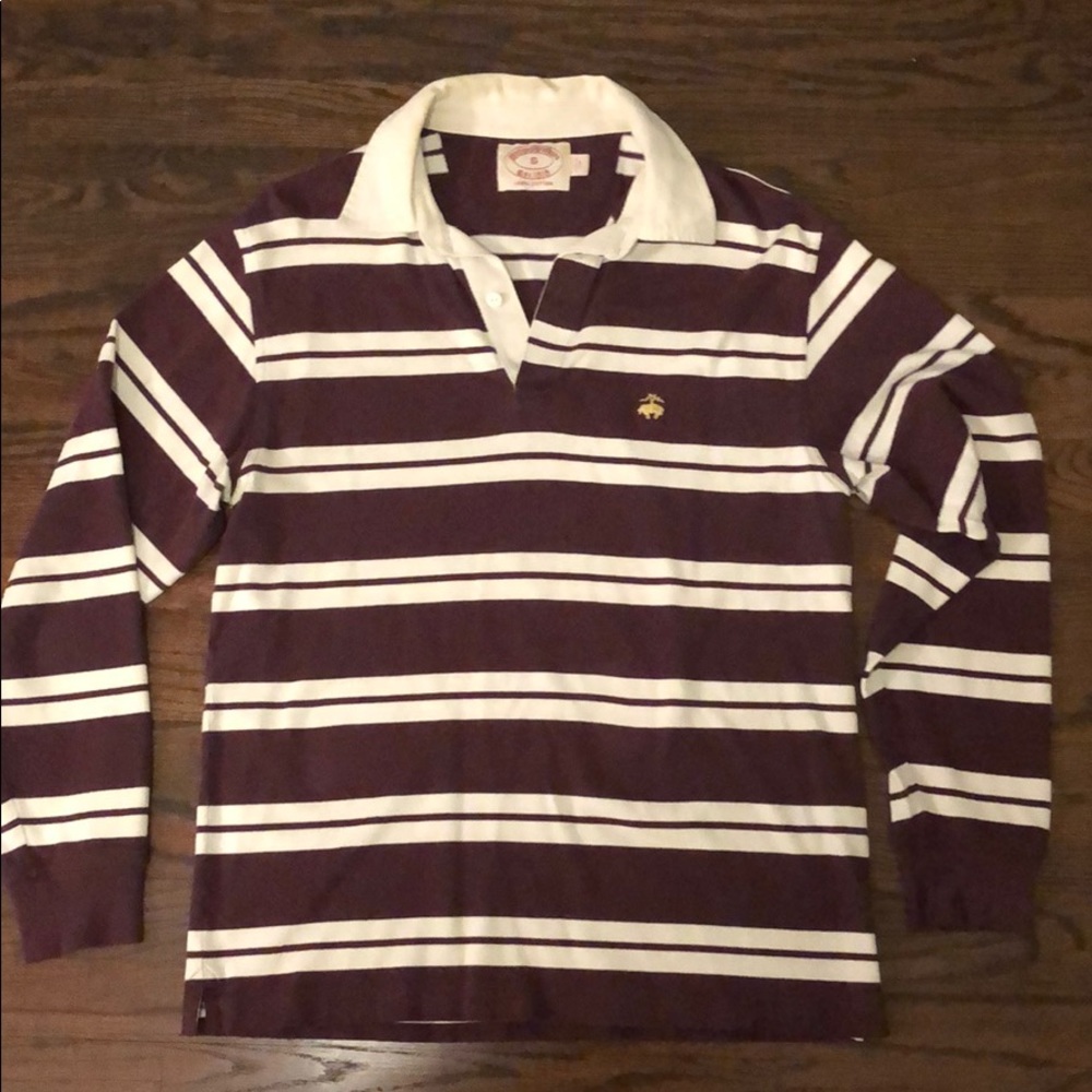 Brooks Brothers Long Sleeved Rugby Shirt